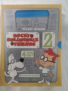 The Rocky  Bullwinkle Show - Complete Season 2 (DVD, 2004, 4XDVD) Missing Disc 1 - Picture 1 of 7