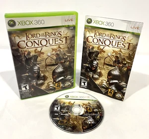 THE LORD OF THE RINGS CONQUEST MICROSOFT XBOX 360 COMPLETE SET 2009 PANDEMIC EA - Picture 1 of 4