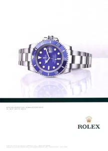 Reloj Rolex 2012 reloj anuncio de revista de 1 página - Imagen 1 de 1