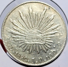 1892+Mexico+Durango+Do+J.P.+Reales+0903+Silver+High+Grade+Km%23377.4