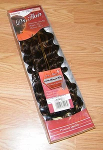 Dr. Extensión de cabello humano cosida Yaki Deep Wave 8 (P1B/27) *LEER* - Imagen 1 de 3
