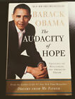 BARACK OBAMA: THE AUDACITY OF HOPE. FIRST EDITION 2006. UNREAD, MINT CONDITION