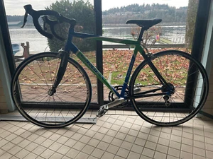 Orbea Zeus aaccs race forks, well equipped Shimano Ultegra  Rare color combo - Picture 1 of 11