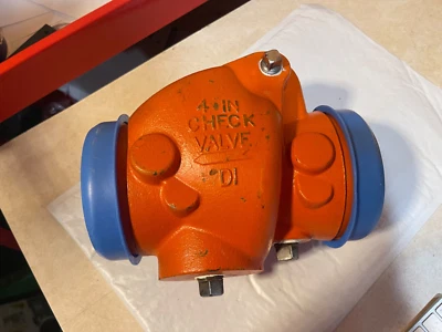 Anvil 7811 4" EPDM Gruvlok Grooved Swing Check Valve 7800 Series 3102 (D2) - Image 1 of 4