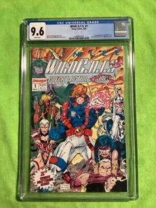 CÓMICS DE IMAGEN WILDCATS #1 CGC 1992 ¡PRIMERA APARICIÓN! CUBIERTA Y ARTE JIM LEE - Imagen 1 de 2