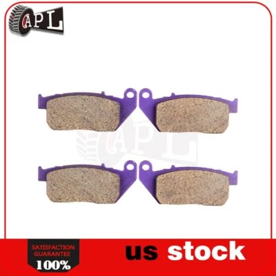 Front Carbon fiber Brake Pads For Harley-Davidson Sportster 883 2005-2008 2007 - Image 1 of 4