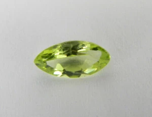 0,565 Karat natürlicher grüner Arizona Peridot facettierter Edelstein Marquise PRT63 - Bild 1 von 2