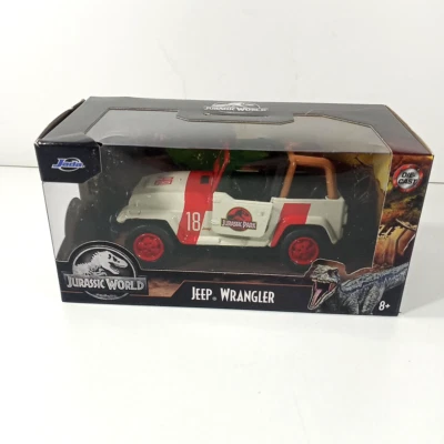 NEW 2021 Jada Toys Diecast 24078 Jurassic Park/World Jeep Wrangler scale 1:32 - Image 1 of 4