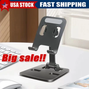 Universal verstellbar Metall Schreibtisch Tischplatte Handy iPad Tablet Ständer Posten faltbar USA - Bild 1 von 19