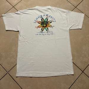 Vintage 90s GIANT Lenny Kravitz Fly Away 5 Album Promo T-Shirt L Vintage USA Band - Bild 1 von 10