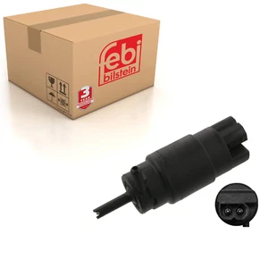 Windscreen Washer Pump Fits BMW 3 Series E36 5 E34 Febi 04796 - Picture 1 of 11