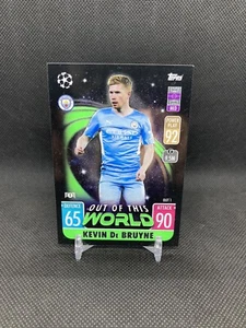 2021-22 Topps Match Attax Extra Kevin De Bruyne Out Of This World #OUT1 - Picture 1 of 2