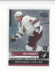 2006-07 Upper Deck Rookie Game Dated Moments #RGD20 Joel Perrault Coyotes