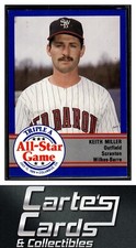 Keith Miller 1989 ProCards Triple A All-Stars AAA24 Scranton/Wilkes-Barre