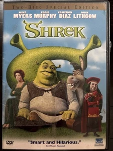 Shrek DVD 2001 2-Disc Set Special Edition Kid Family Comedy Film Behind Sce, D7 - Picture 1 of 2