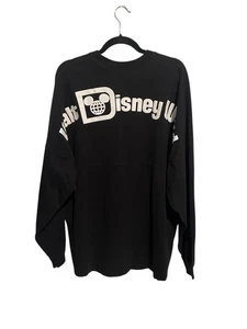 Walt Disney World Shirt Adult Large Spirit Jersey Disney Parks Mens Womens Blk - Picture 1 of 12