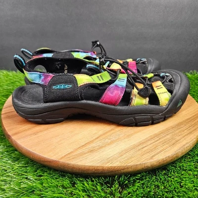 Sandalias deportivas Keen Newport H2 impermeables tie dye punta cerrada para mujer talla 10 Foto 1 de 4