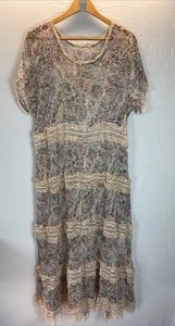 Maxi Vestido Suave Surroundings Althea Transparente Cubrir Ligero Talla Grande 20W - Imagen 1 de 10