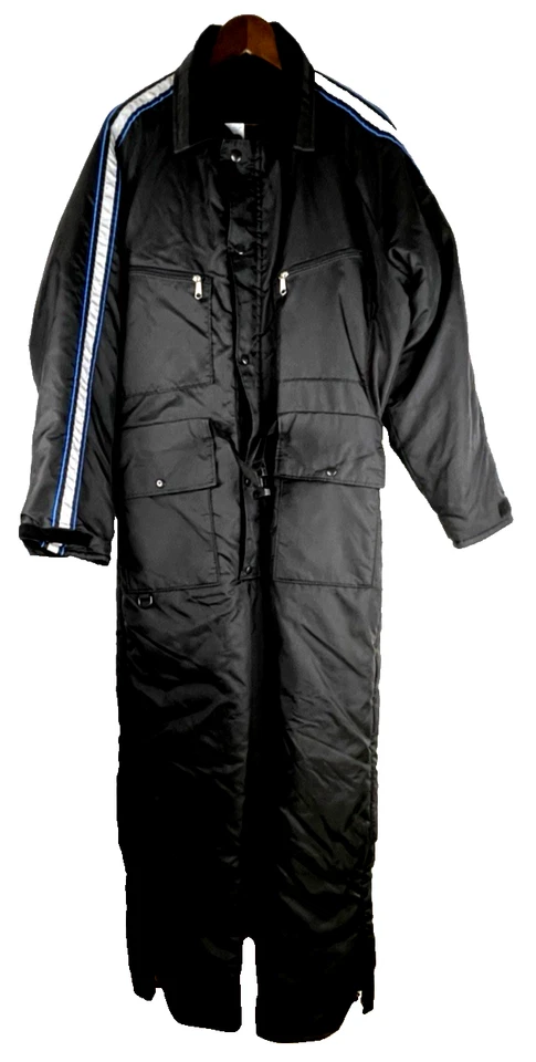 Terno de neve Walls Blizzard-Pruf isolado grande snowmobile preto 42-44 peito - Imagem 1 de 4