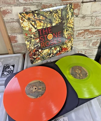 The Stone Roses Live Double Vinyl LP Stoned & Dethroned Limited Edition - Image 1 of 4
