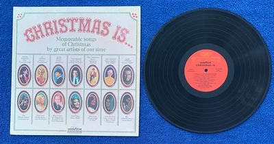 Christmas Is ... Various Artists 1972 Vinyl LP in Near Mint! Condition P-11417 - Image 1 of 2