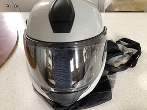 bmw helmet EVO6 used silvergrey 2016 size 60 -61 - Picture 1 of 12