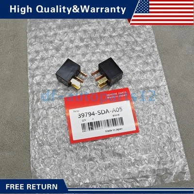 New ! New 2PCS For HONDA ACURA AC Starter Relay 39794-SDA-A05 New USA - Image 1 of 4