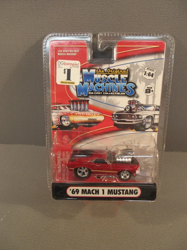 Muscle Machines ’69 Mach 1 Mustang Foto 1 de 1
