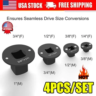 Low Profile Impact Socket Adapter Set US - Image 1 of 4