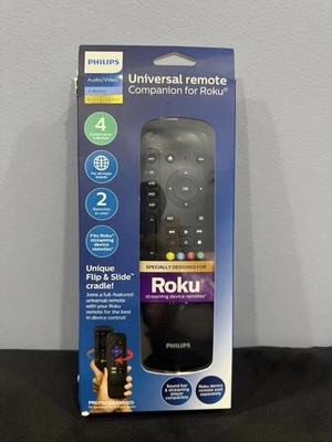 Philips 4 Device Universal TV Remote Control Companion for Roku SRP2024R/27 - Image 1 of 2