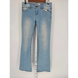 Y2K So Women's Blue Cotton Low Rise Casual Pockets Exclusive Jeans Size 7 - Picture 1 of 6