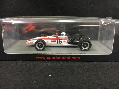 Spark 1/43 Honda RA301 F1 1968 GP di Francia 2° posto modello nuovo sigillato - Immagine 1 di 4