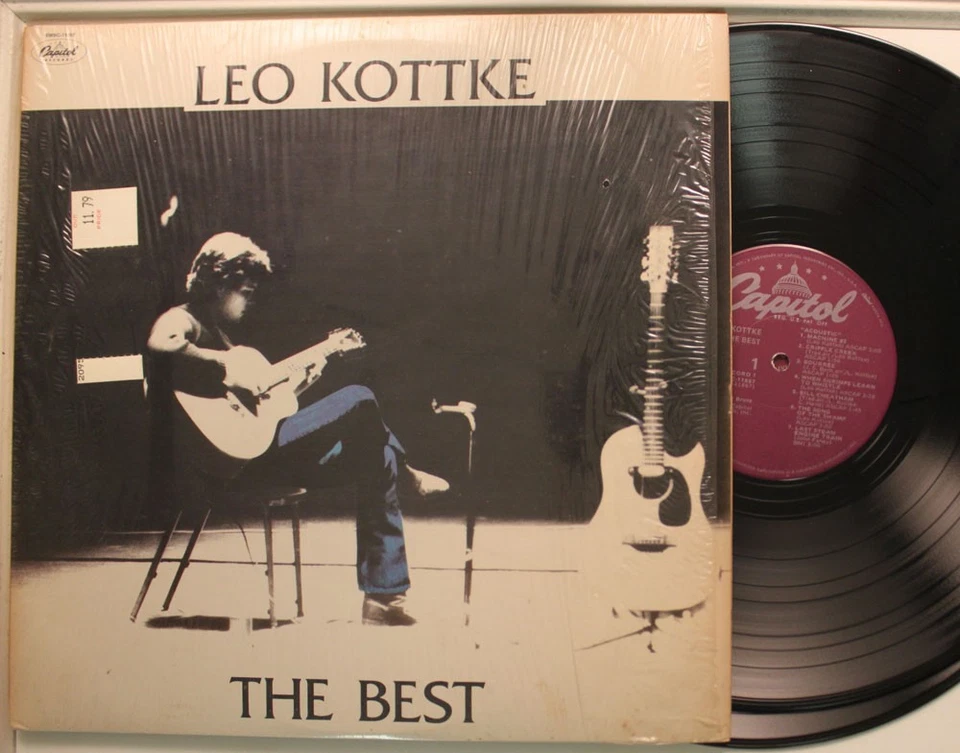 Leo Kottke 2 Disc Lp The Best On Capitol - Vg++ To Nm!/ Vg++ (In Shrink!) Foto 1 de 1