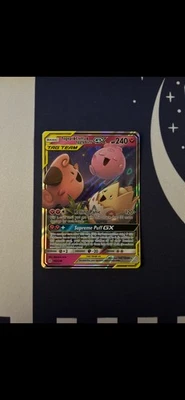 Togepi & Cleffa & Igglybuff GX 143/236 SM - Cosmic Eclipse Ultra Rare NM - Image 1 of 2