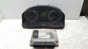 Volkswagen Golf V 2007 Petrol engine ECU kit and lock set 06A906033GG ALF3331 - Picture 1 of 10