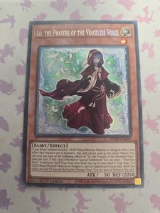 Yugioh Lo The Prayers Of The Voiceless Voice Ultimate Rare OP26-EN002 - Picture 1 of 2