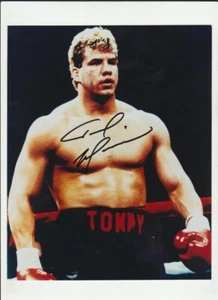 TOMMY MORRISON  BOXER AUTHENTIC ORIGINAL 8x10 AUTOGRAPHED PHOTO - Picture 1 of 2