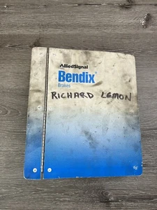 ALLIED SIGNAL BENDIX BRAKES SERVICE MANUAL BW9052 - Picture 1 of 9