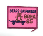 PATCH GSA Girl Scouts Bears on Parade Brea 85 1985 Pink