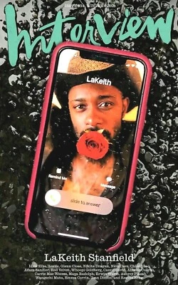 Interview Magazine LazKeith Stanfield Glenn Close Aubrey Plaza Red Velvet 2020 - Image 1 of 4