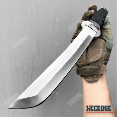 CUCHILLO 12.5" ESTILO SAMURAI TANTO HOJA FIJA DISEÑO MILITAR MODERNO SUPERVIVENCIA Foto 1 de 4