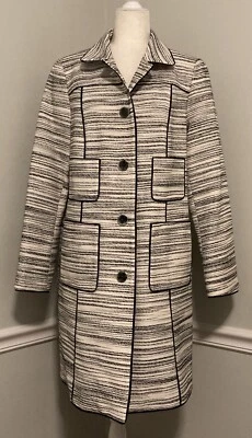 Chaqueta Worth New York Slub tejida mezcla de algodón para mujer bolsillos medianos hecha en EE. UU. Foto 1 de 4