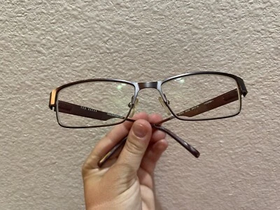 Monturas de gafas Ted Baker solo para hombre Busta B303 pistola 54-16-145 mm marrón Foto 1 de 4