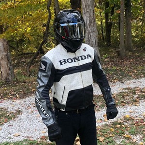 Joe rocket Leather Honda Motorcycle 