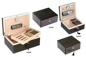SCATOLA UMIDIFICATA PORTASIGARI HUMIDOR FOR 30 50 120 CIGARS LUBINSKI Q42430 - Imagen 1 de 1