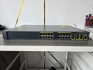Combo Switch Catalyst C2960G 24 puertos 1000 Mbits 4 puertos SFP 1000 Mbits Cisco - Imagen 1 de 4