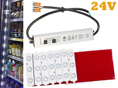 24v Brightest 10ft Walk In Cooler Fridge LED Light 3030 + Heavy Duty Power - Image 1 of 4