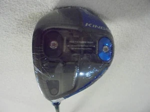 LH - Cobra King F6 Blue 3-4 Wood w/Matrix 65Qx4 Red Tie Stiff Graphite Shaft - Picture 1 of 12