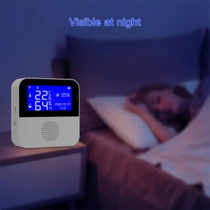 Tuya Wifi Temperature Humidity Sensor Indoor Outdoor Hygrometer Monitoring - Picture 1 of 11