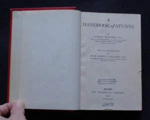 A HANDBOOK OF STUNTS by Martin Rodgers: Apparatus Stunts & Stuntmen / 1st 1928 - Picture 1 of 12